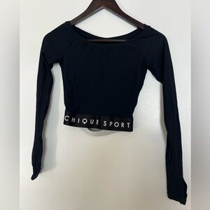 Black Long Sleeve Top